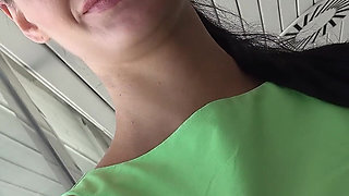 German Scout - Slim Teen Megan Venturi with Small Tits Talk to Risky Holiday Casting Fuck