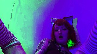 Amateur brunette ariana marie solo toying