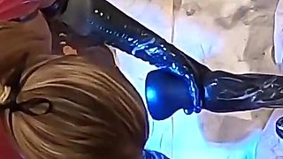Extreme Toying Pegging and Fisting in the Sling