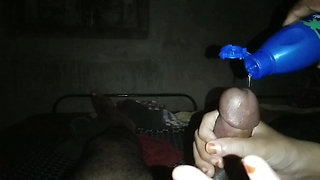 Step Sister Doing Blowjob