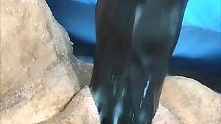 BBW Sexy Wet Hairy Pussy Gets Fucked by Sex Machine and Sucks Clit. Super Wet Orgasm!