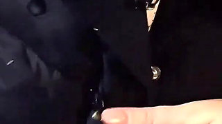 Smoking Blowjob, Cameltoe Tease & Double Cum on My Downjacket 331