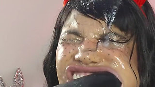 Crazy Ana Sucks BBC Mercilessly