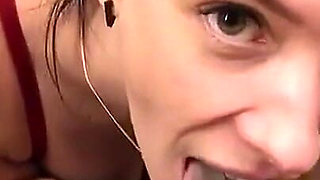 Secretary Sucks Her Boss After Work and Licks His Ass