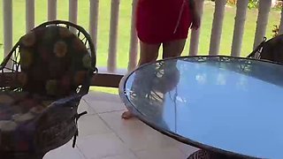 Enjoying Blue Skies In Belize With Sexy And Naughty Kat Kyle