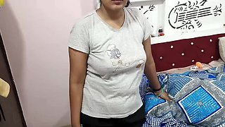 Stepsister Caught Fucking Servant Then Stepbrother Fucks Her Hard - Hindi Desi Sex