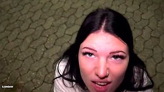 LizaRoxx Outdoor Quickie: Roadside Fuck & Piss Creampie Caught on Camera