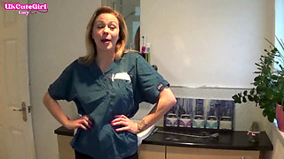 Latex Glove JOI in the Dental Chair Naughty Nurse POV
