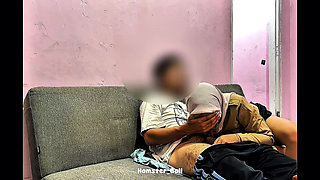 Teacher Desi Malay Teaches Her Hijab-Wearing Scout Students to Fuck