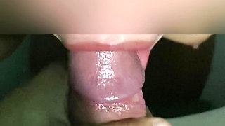 Daddy's cum is so difficult to swallow too THICK