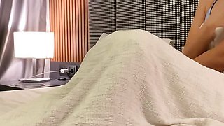 My stepbrother caught me masturbating