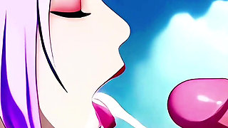 Shion That Time I Got Reincarnated as a Slime, Deepthroat Your Dick and Take All Your Cum in Her Mouth and She Loves That!