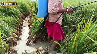 Village Nomita Spray on Rice Plants Bengali Audio Dirty