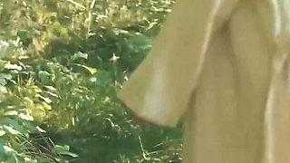 Watch Me Undress During Sunrise at a Wonderful Mountain Lake