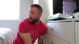 Stepdaughter Ripping YOGA PANTS turns into Stepdad FUCKING HER SILLY