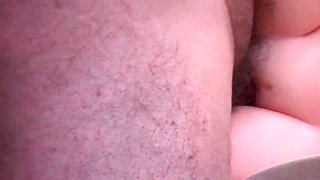 Sex Doll Scissor Fuck with Eye Contact and Thick Cum