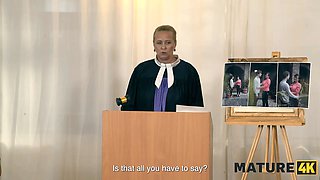 Mature4k. mature lady with Big Tits cheated on her spouse and ended up in court