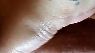 Cuck POV: Cuckold Bellow His Hotwife Slow Motion