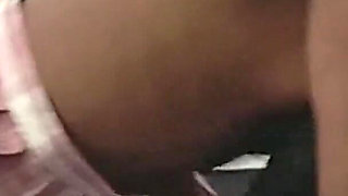 After School Skinny Ebony Teen Fucking on My Bed