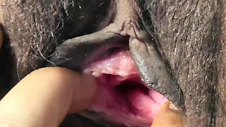 Desi Girl Fingering with Vibrator Teen Pussy Closeup