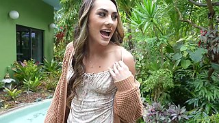 Interracial fucking in POV with gorgeous Mackenzie Mace - HD
