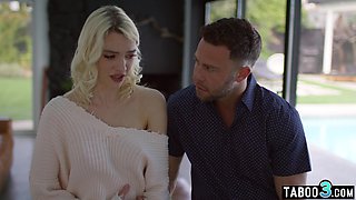 Desperate blonde wants to get pregnant