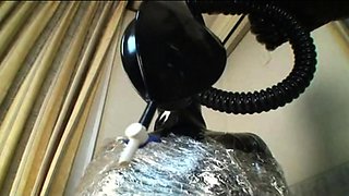 Amateur fetish BDSM action with redhead