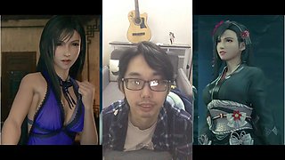 Three-dimensional Tifa from Final Fantasy gets steamy in this hentai