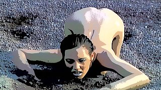 German Retro Movie Anal Dace Sitting