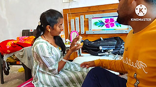 Hot Movie of Bhabhi Doing Sex and Her Neighbor Master.