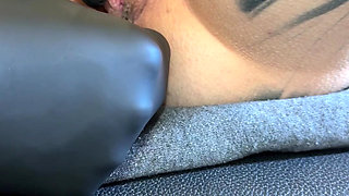 Hot MILF Is Getting Her Pussy Piercings Replaced. Clit, Hariy Pussy