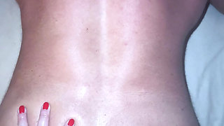 Mistress Alina fucks her slave Arthur with a huge strapon