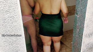 Public Swimming Pool: Brother-in-law and Sister-in-law Are Having Hot Sex.