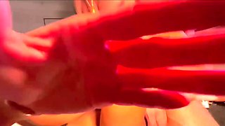 Asian Delight: Brunette's Deep Throat and Wild Ride