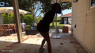 Fucking in Dark Alleyway - Busty Latina Public Streets - Hailey Rose