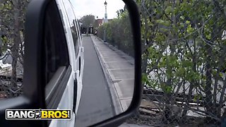 Bangbros - anna cummings comes in the nail bus and offers her ass hole for a hard pounding