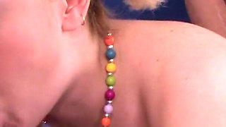 Felecia loves two cocks and she gets filled in all her holes