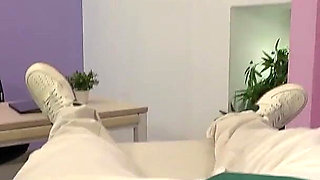 POV I Enter a Married Doctor's Office and End up Fucking Her Very Hard