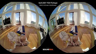 Balls Licking Threesome VR Compilation - MannyS