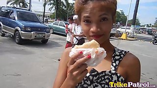 Skinny Filipina Gets A Good Deep Cock Ride - Trike Patrol