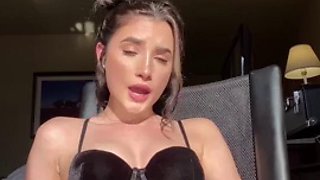 Horny teen squirts just for fans
