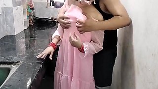 Big Stepsister Ko Kitchen Me Khara Kar Ke Pel Diya
