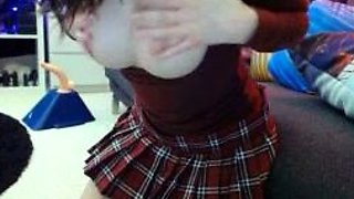 Teen Ass Fingered and Toyed After School
