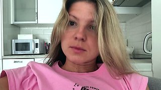 Amateur Blonde Teen Intense Masturbation HD