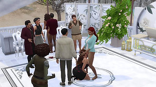 The Blissful Simmers_Wedding after party turned sex party