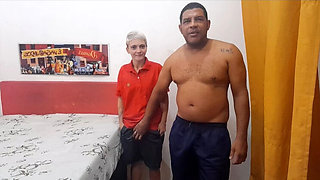 Stepbrother fucks petite Latina teen in doggy style - LeoOgro & BOYCETA