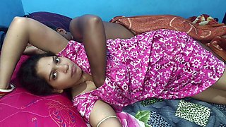 Ten 18 Years My Desi Indian Girlfriend Fuck Me. Dress Remove and Big Boob Press