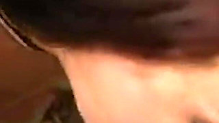 Cheating Girlfriend Sucks off Big Gloryhole Cock