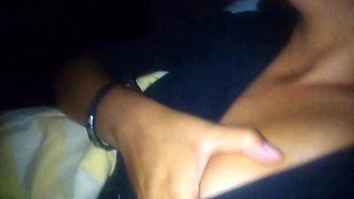 Indonesia girl caught fingering her horny pussy and ends up getting fucked hard