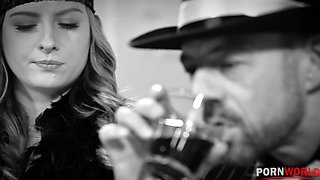 Naughty Flapper Rebecca Volpetti Gets DP'd By Rivals After She Is Caught Cheating GP2554